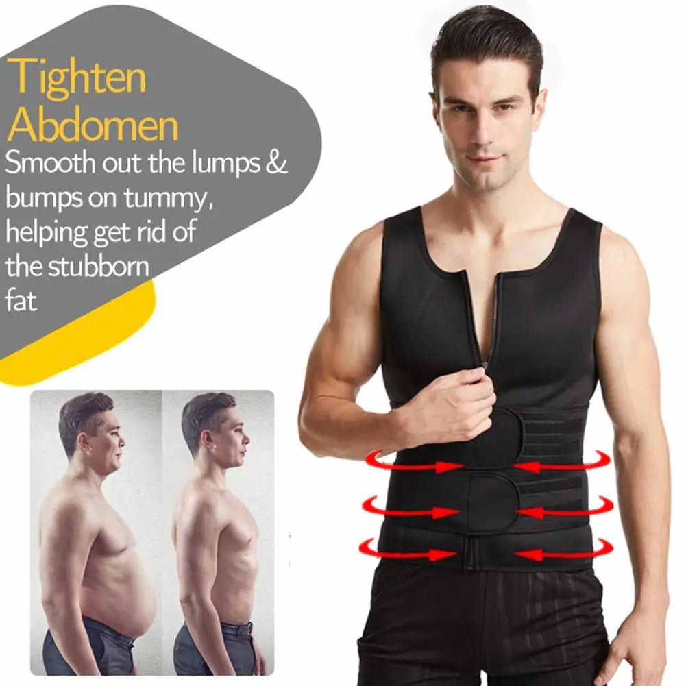 Gilet de Sauna Amincissant pour Homme.