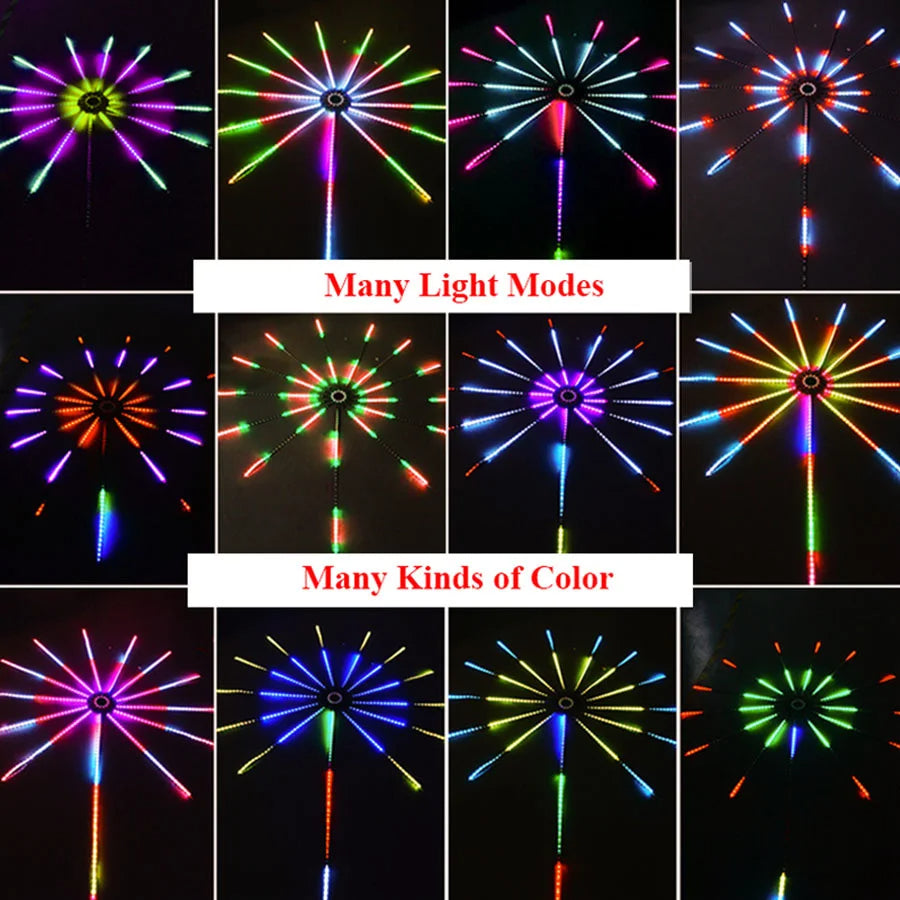 Feu d'Artifice LED RGB.
