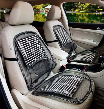 Coussin siège de voiture en maille.