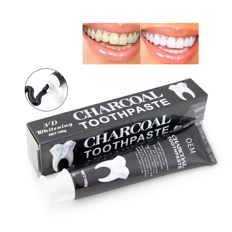Dentifrice au charbon actif - secret d'un sourire éclatant -