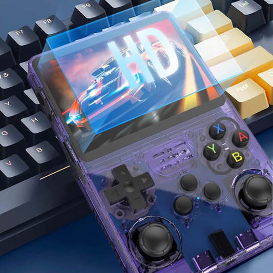 Console de jeu portable.