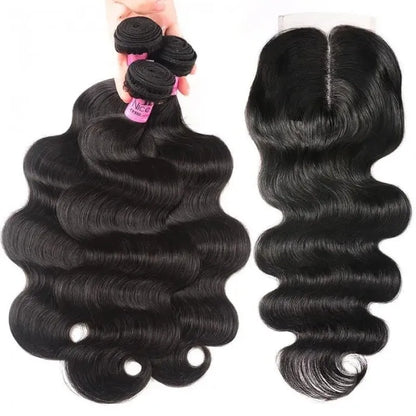Extensions de cheveux brésiliens ondulé.